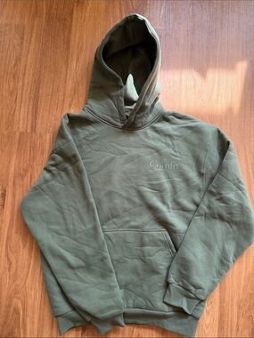 Comfrt Green Hooded Sweatshirt